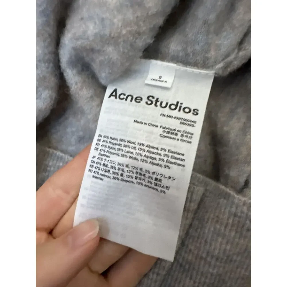 Acne Studios Knit Wool/Alpaca Sweater